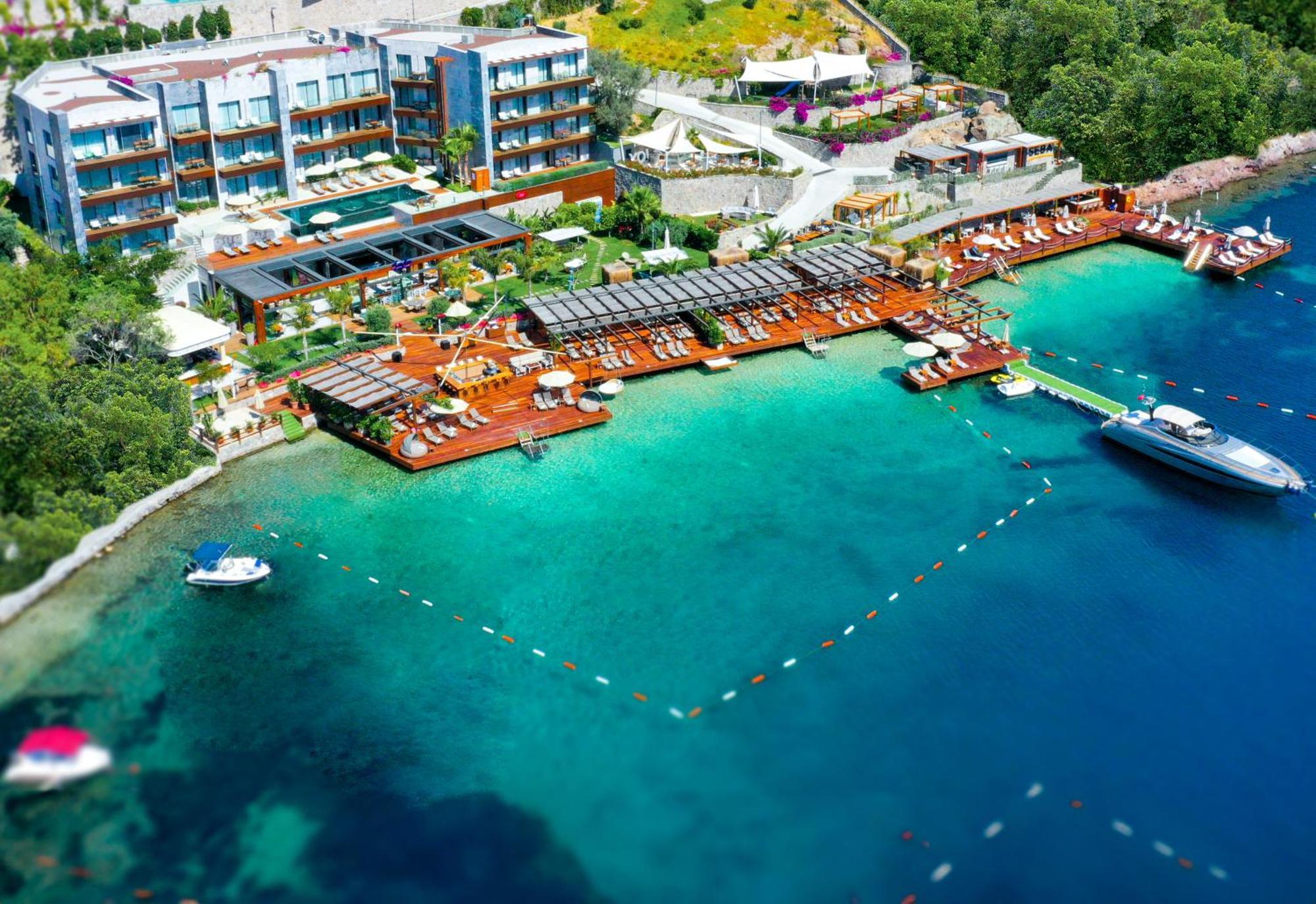 Mare Deluxe Residences & Villas Гюндоган Экстерьер фото